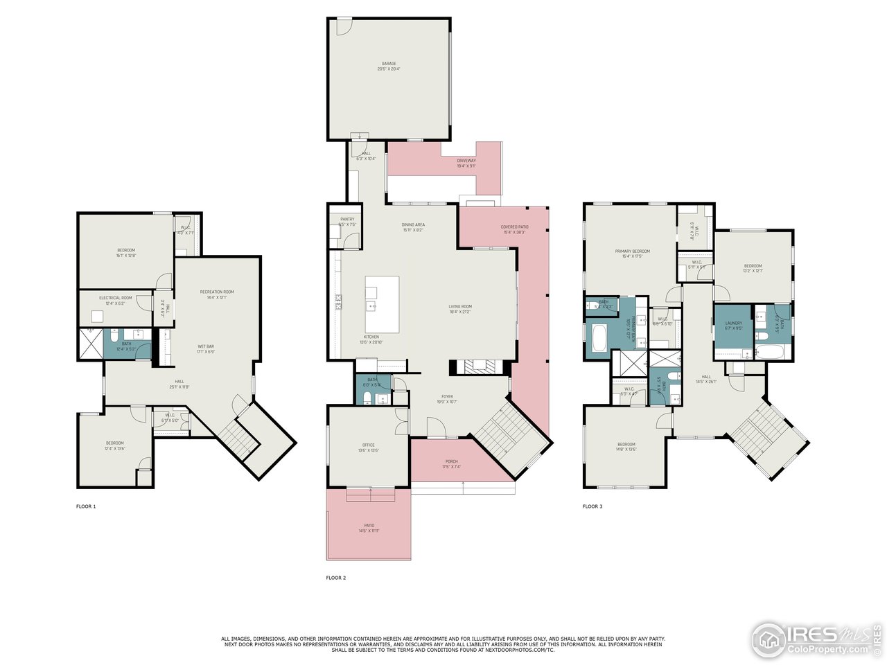 760 Jersey Street Denver, CO 80220 - Photo 41 of 41 Floor plan