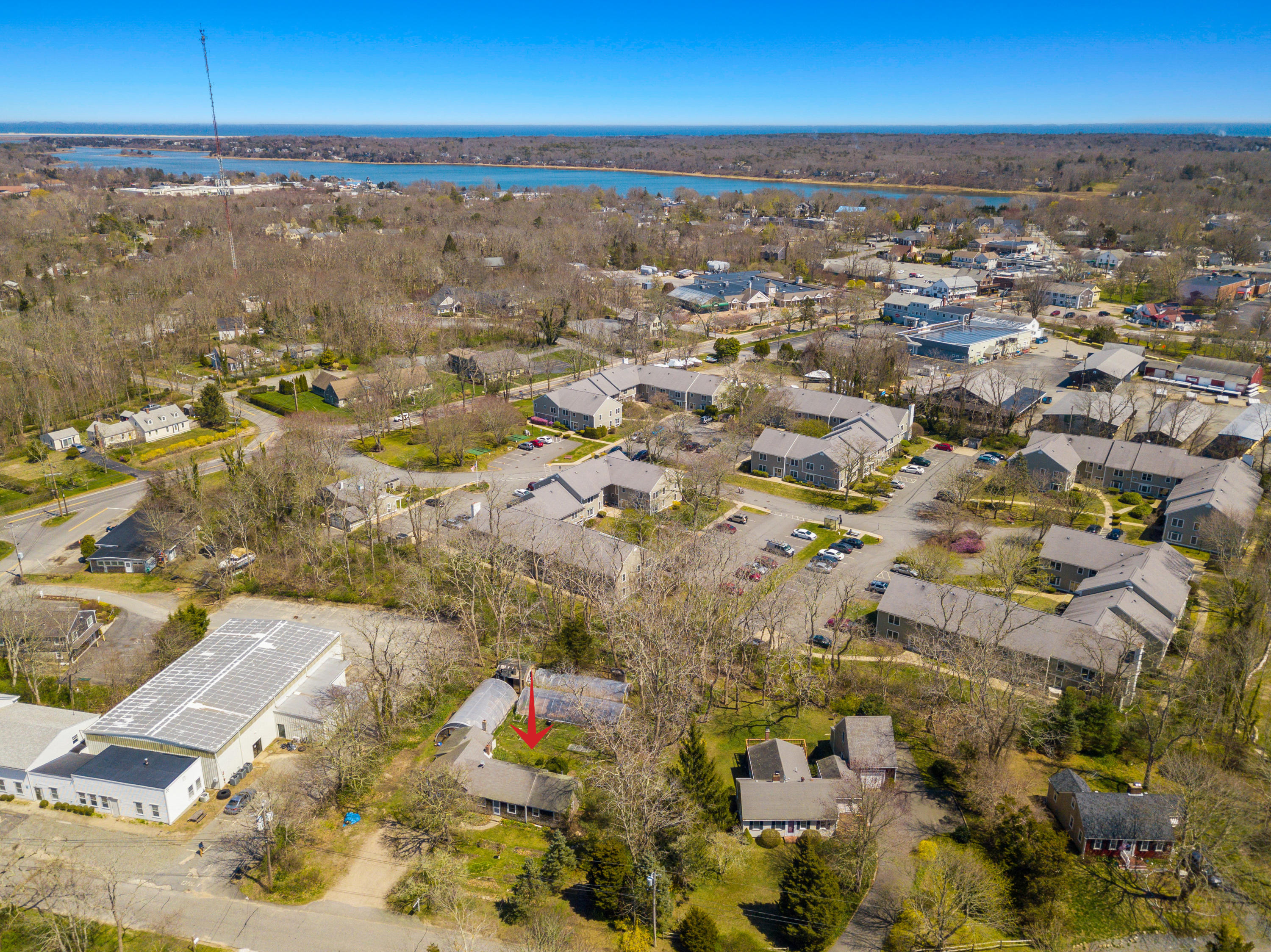 9 Childs Homestead Road Orleans, MA 02653 - Photo 7 of 19 an aerial view of residential building with parking space
