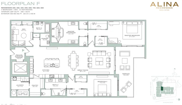 $3,500,000 | 200 Southeast Mizner Boulevard, Unit 209, Boca Raton, FL 33432