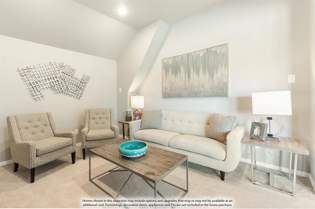 5845 Anning Way Pilot Point, TX 76258 - Photo 31 of 39 a living room with furniture and a rug