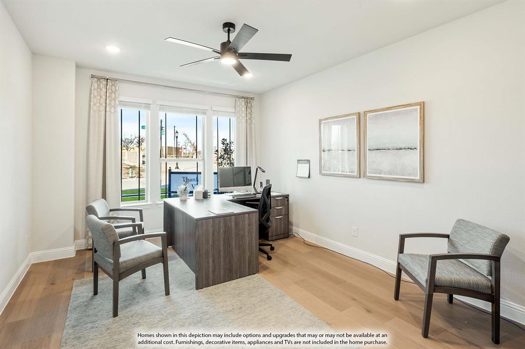 5845 Anning Way Pilot Point, TX 76258 - Photo 4 of 39 a view of a livingroom with workspace and a window