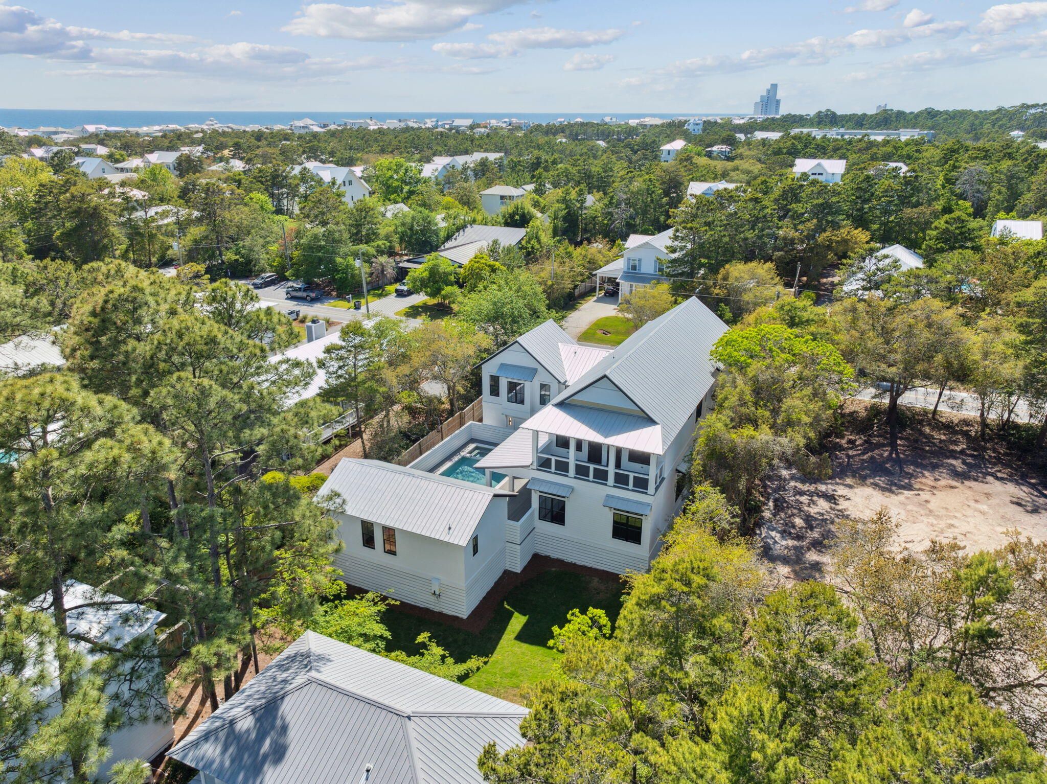 65 South Gulf Drive Santa Rosa Beach, FL 32459 - Photo 42 of 42 an aerial view of house with yard