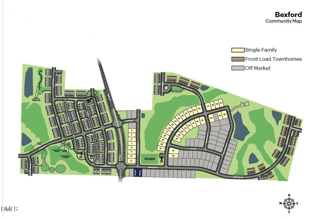 914 Comice Pear Way Willow Spring, NC 27592 - Photo 36 of 37 Bexford Site Map