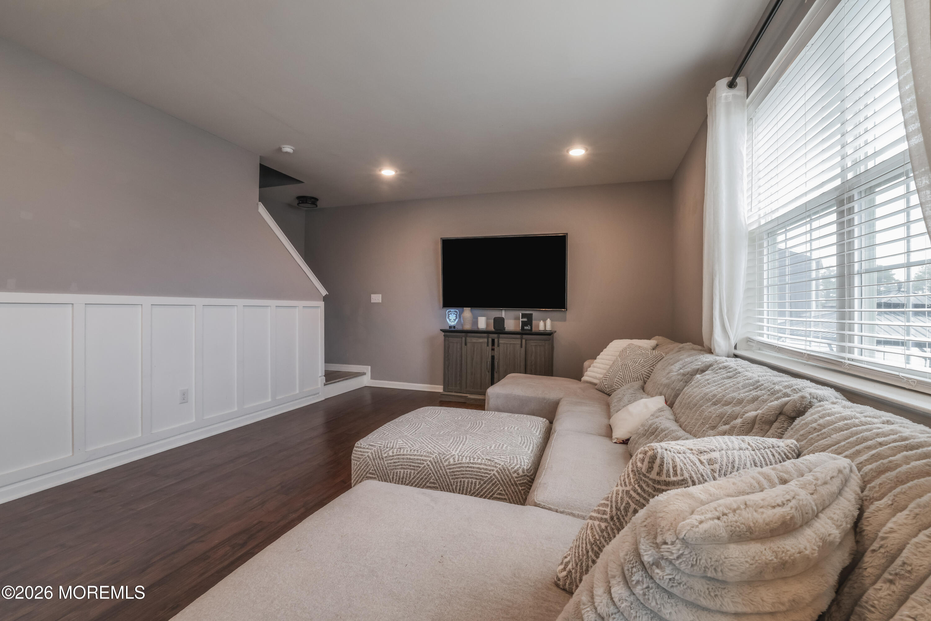 28 Dylan Boulevard Barnegat, NJ 08005 - Photo 22 of 51 a living room with furniture and a flat screen tv