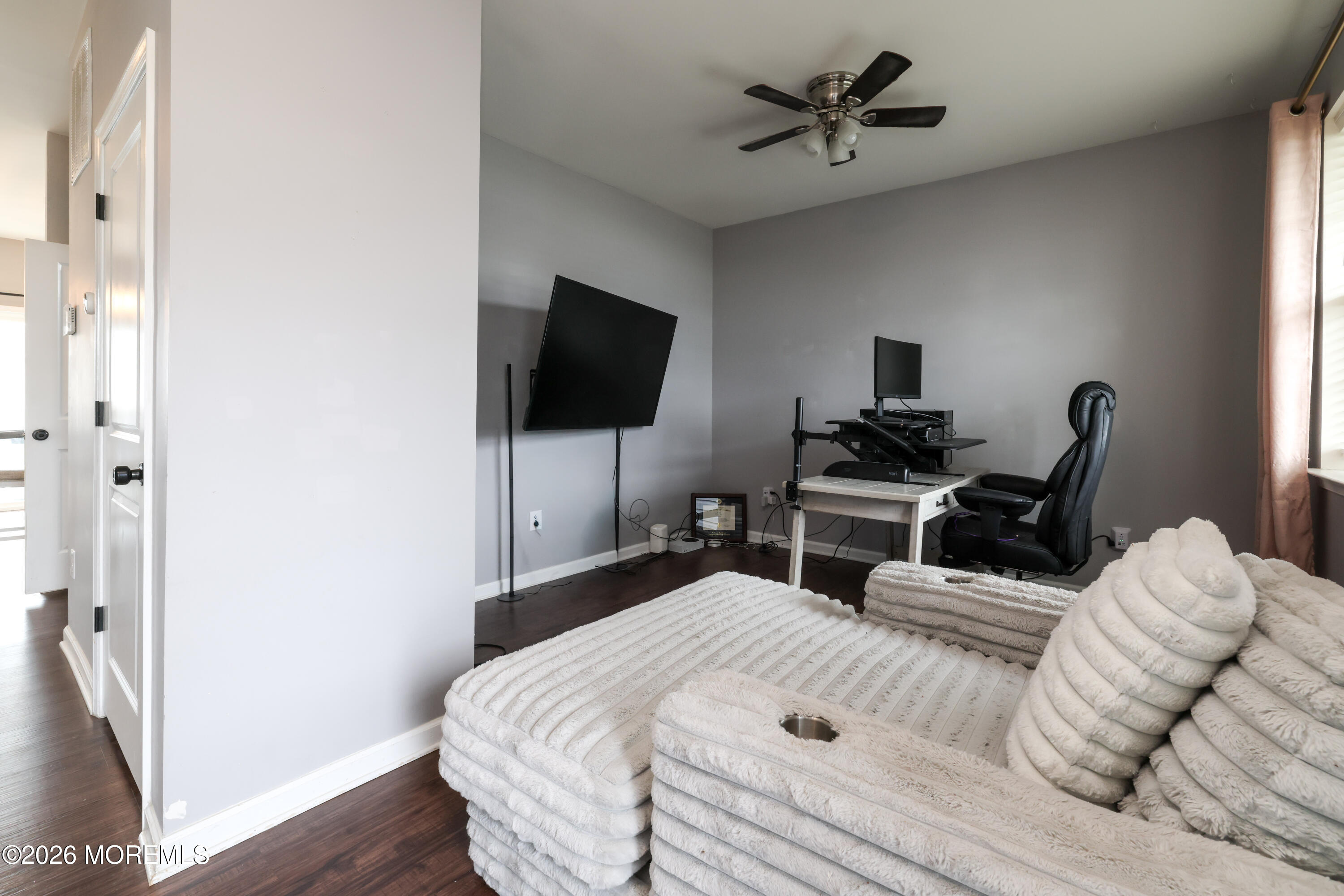 28 Dylan Boulevard Barnegat, NJ 08005 - Photo 6 of 51 a bedroom with a bed and a flat screen tv