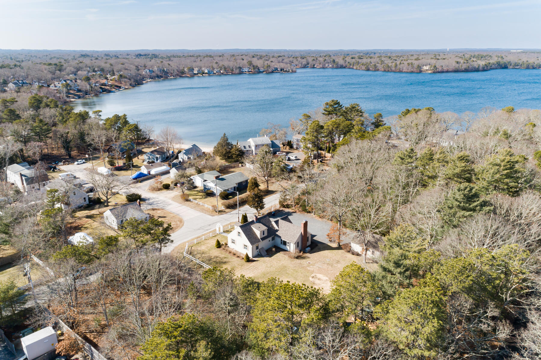 109 Old Brickyard Road Mashpee, MA 02649 - Photo 3 of 3 a view of a lake
