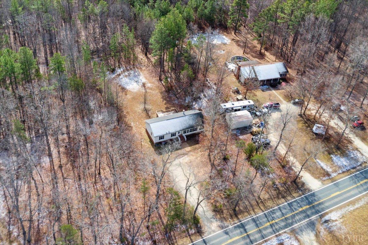 6124 Old Courthouse Road Appomattox, VA 24522 - Photo 49 of 52 an aerial view of residential house with outdoor space
