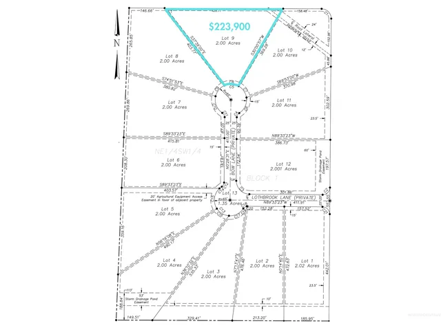 $210,900 | Lot 9 Bow Lane, Wilder, ID 83676