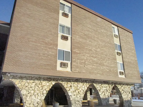 a view of front door