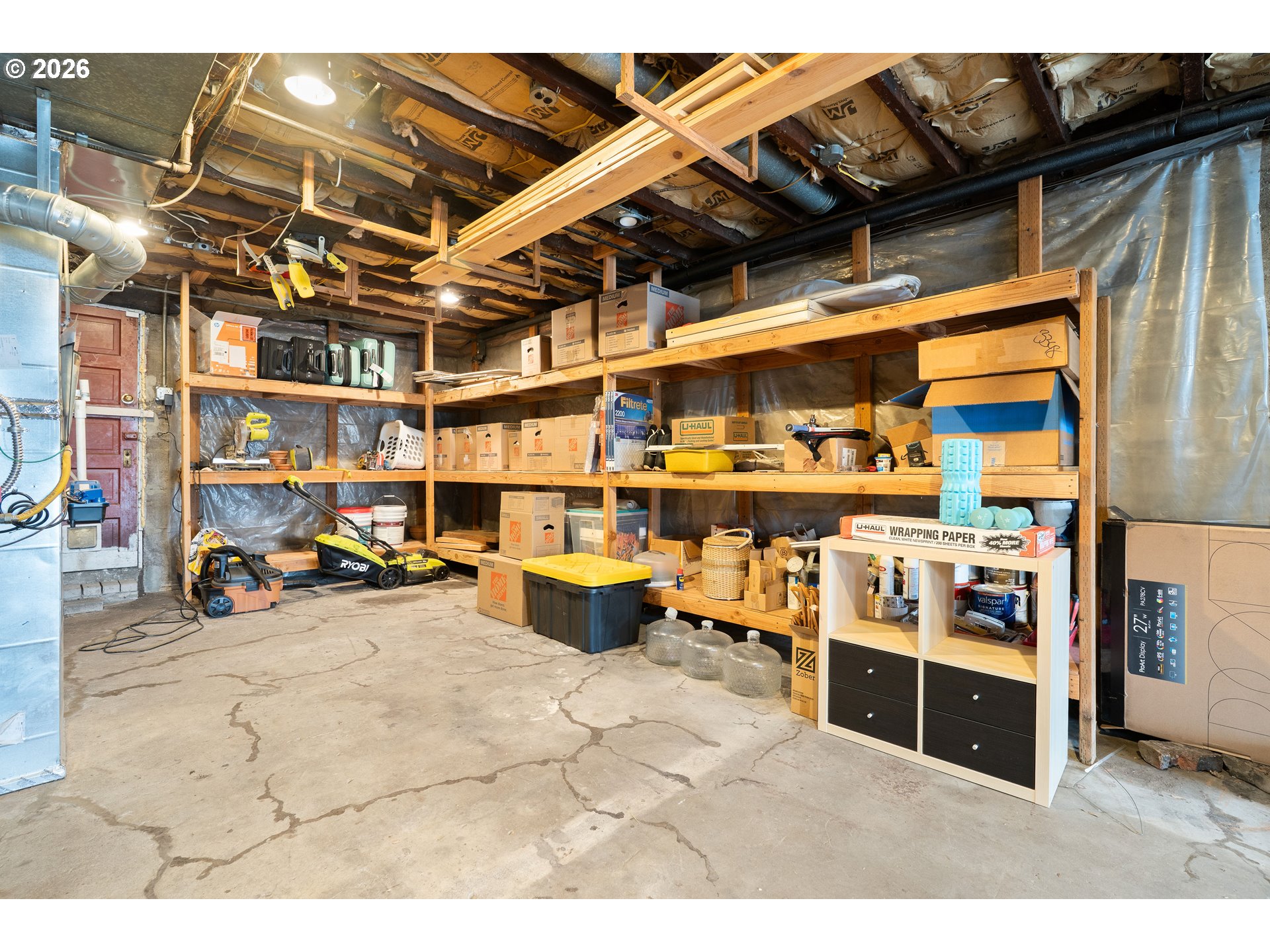 3017 South Water Avenue Portland, OR 97201 - Photo 29 of 31 a view of a garage with storage