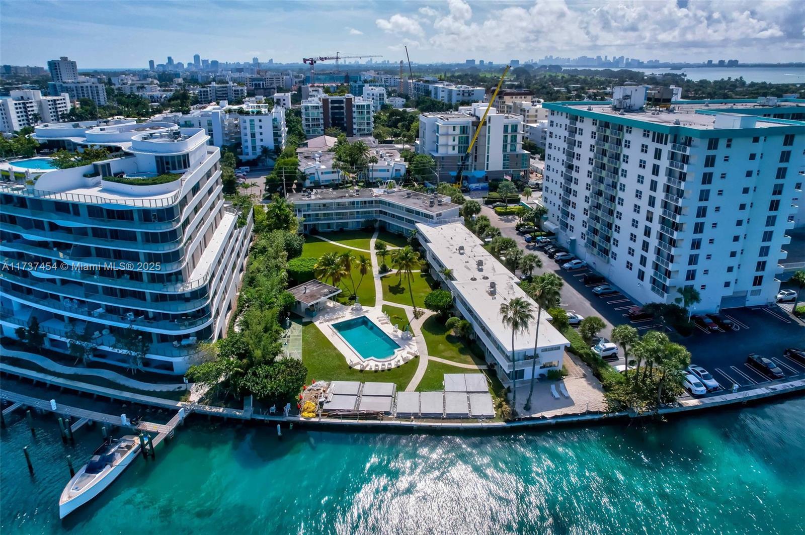 1155 103rd Street, Unit 9B Bay Harbor Islands, FL 33154 - Photo 37 of 43 a view of a city with tall buildings