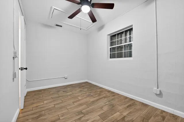 a view of empty room