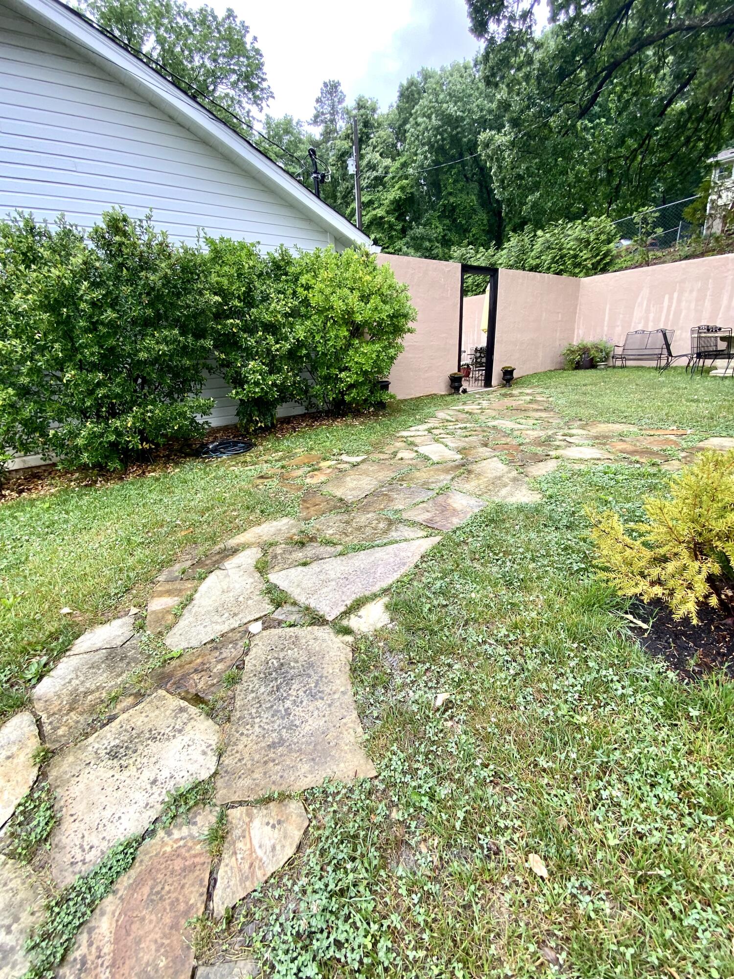 1308 Dry Valley Road Rossville, GA 30741 - Photo 39 of 39 flagstone walk to courtyard
