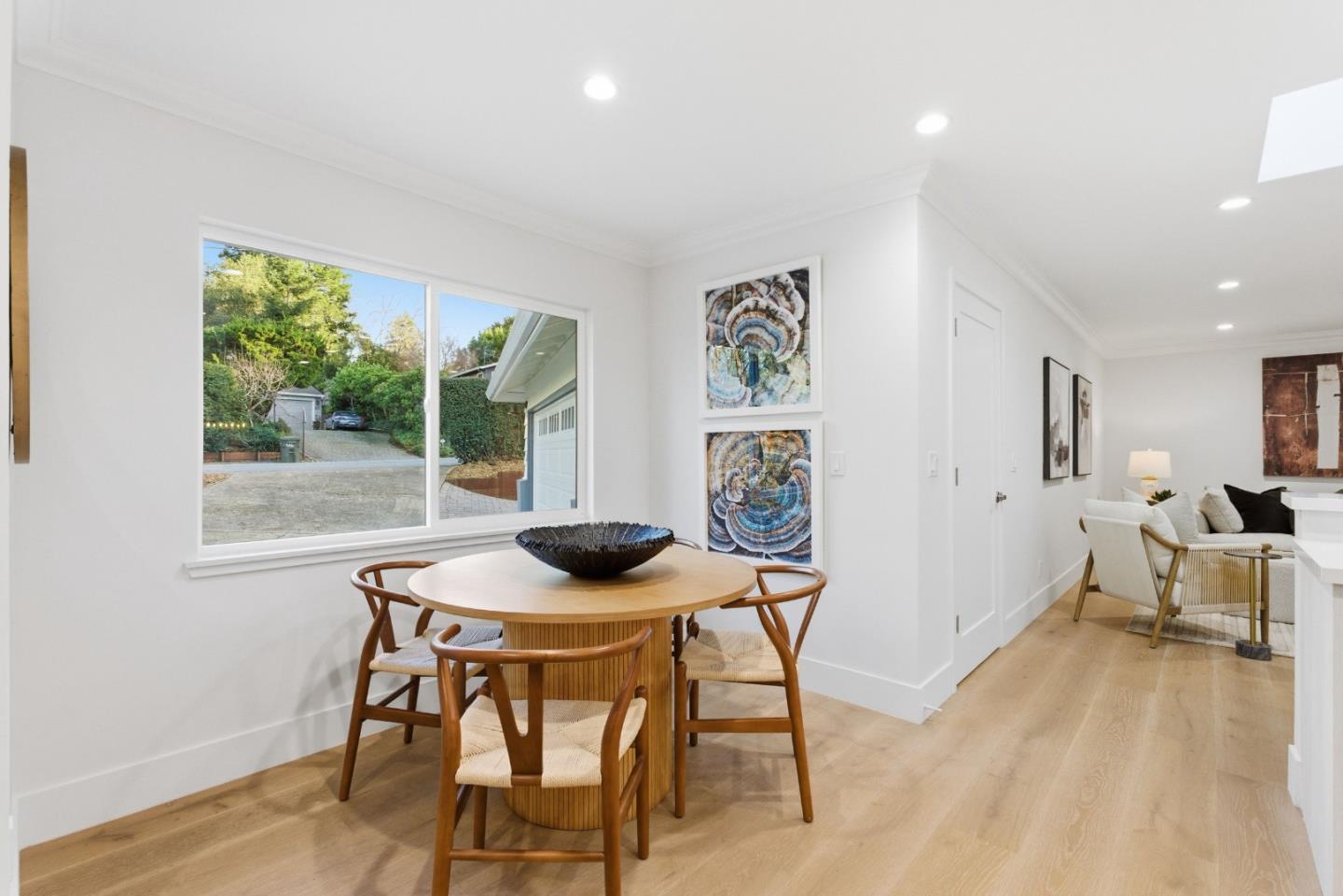 670 La Mesa Drive Portola Valley, CA 94028 - Photo 13 of 43 a dining room with furniture and window