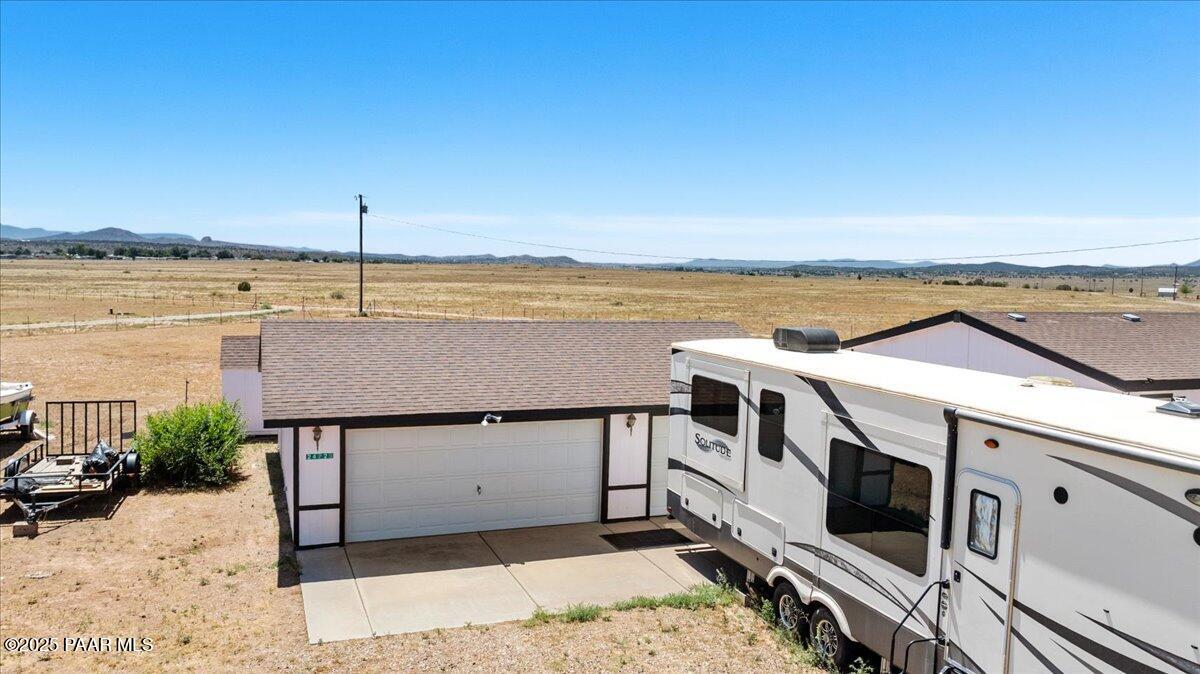 24725 North Patricia Road Paulden, AZ 86334 - Photo 4 of 36 a view of a terrace with wooden floor and ocean view