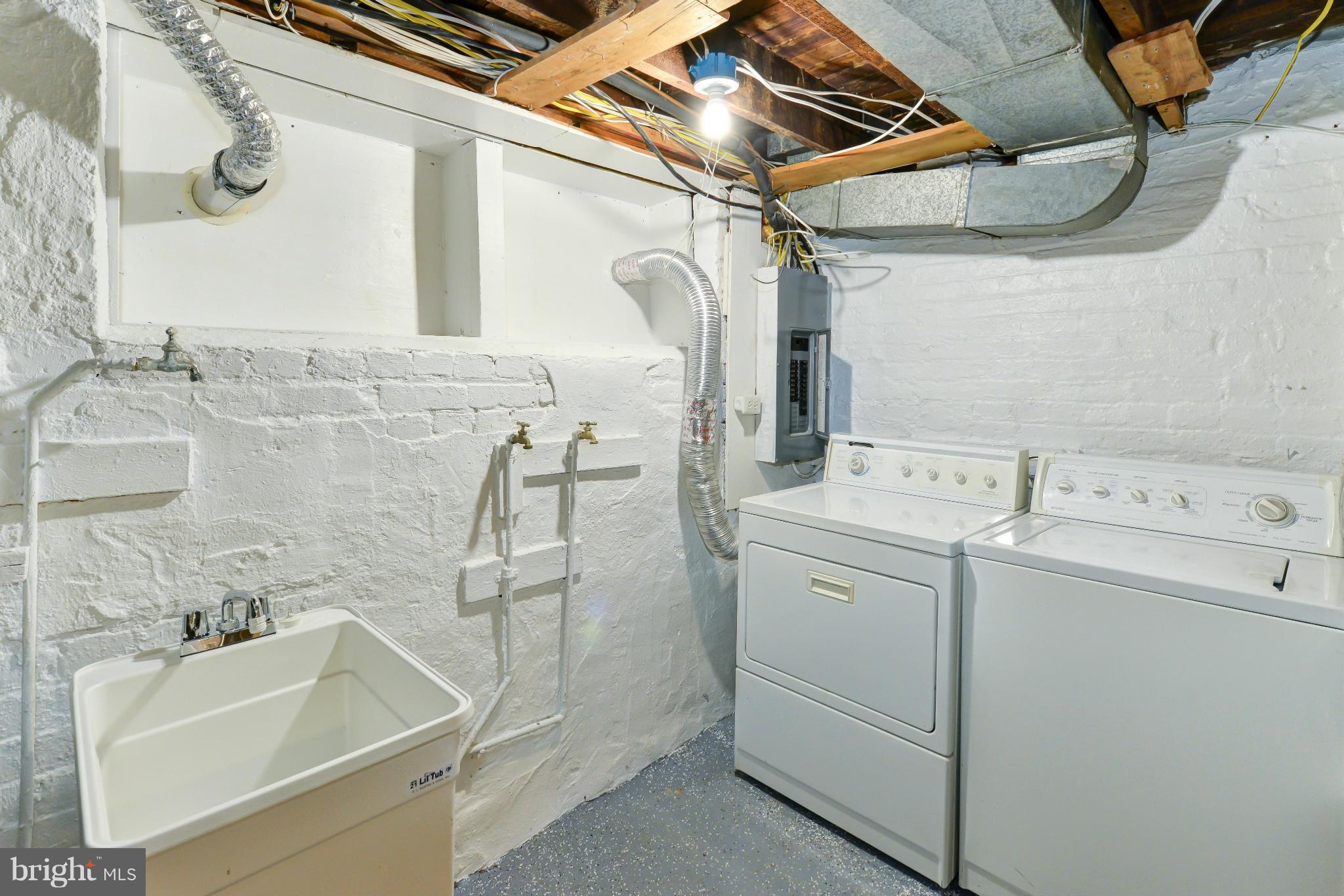 1929 First Street Northeast Washington, DC 20002 - Photo 23 of 28 Basement- Laundry/Utility Room