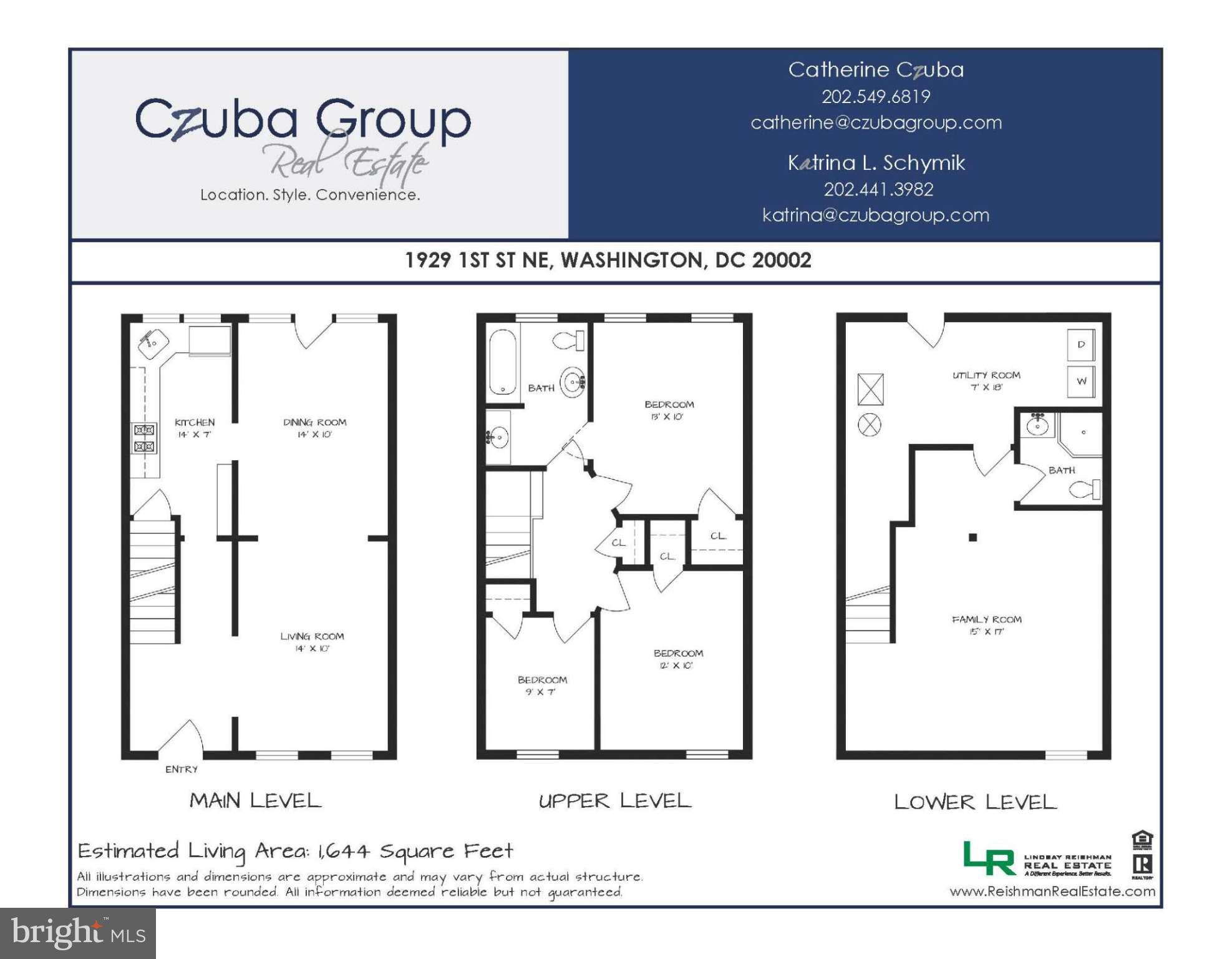 1929 First Street Northeast Washington, DC 20002 - Photo 28 of 28 Floor Plan