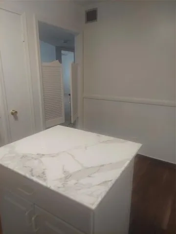 a bedroom with a bed