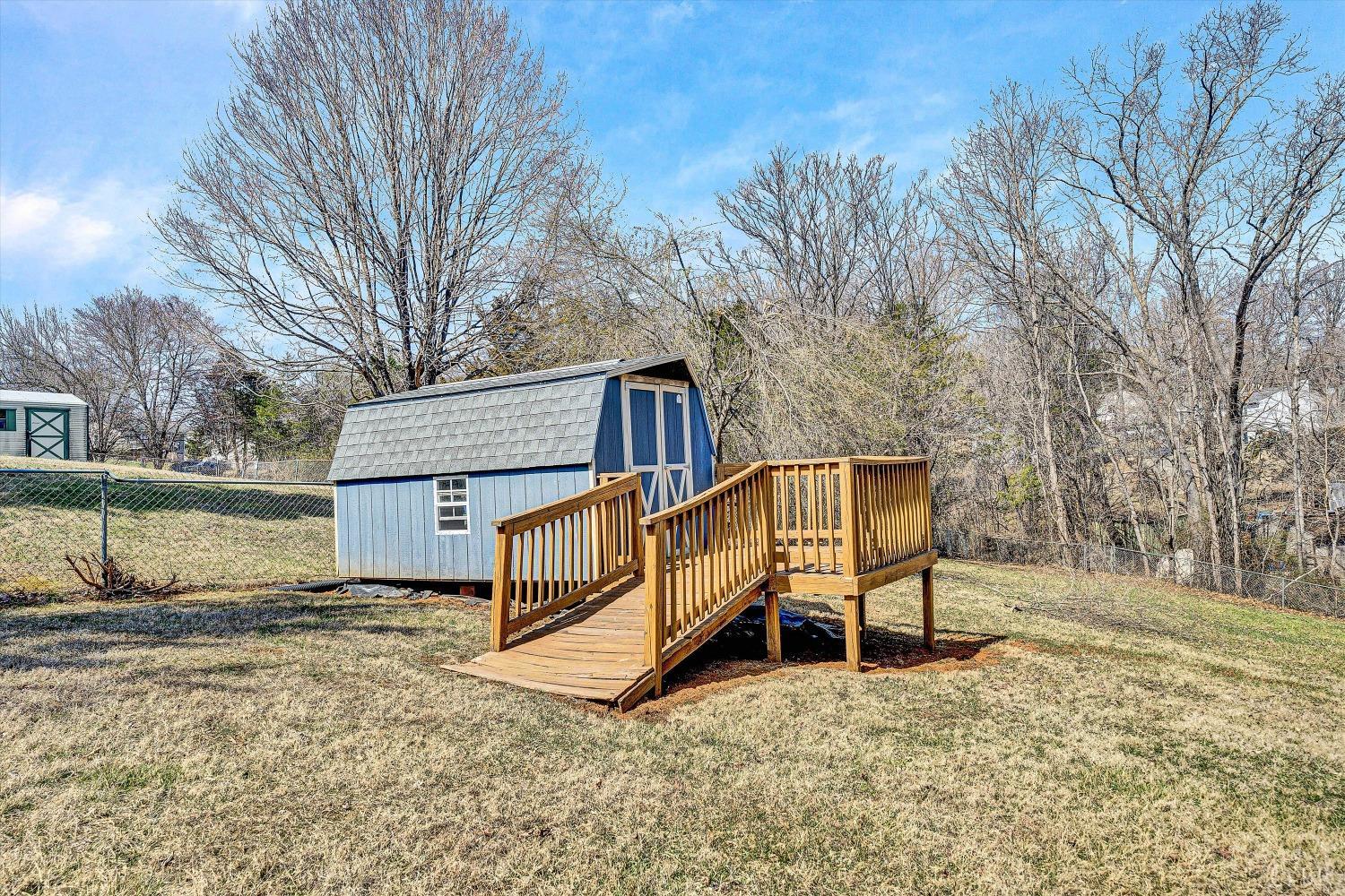 505 Sweeney Circle Forest, VA 24551 - Photo 27 of 29 a view of backyard with a garden and swing