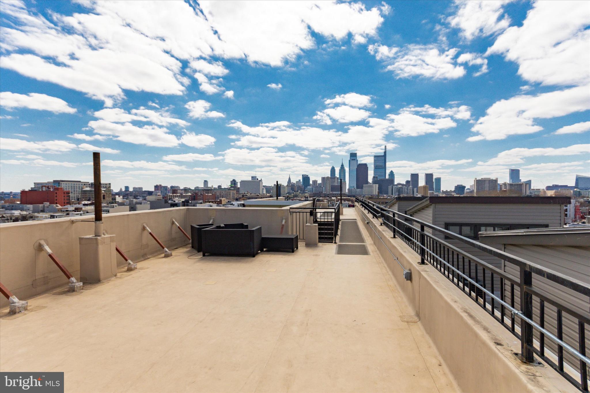 1637-39 Poplar Street, Unit S4 Philadelphia, PA 19130 - Photo 24 of 26 a view of a terrace with city view