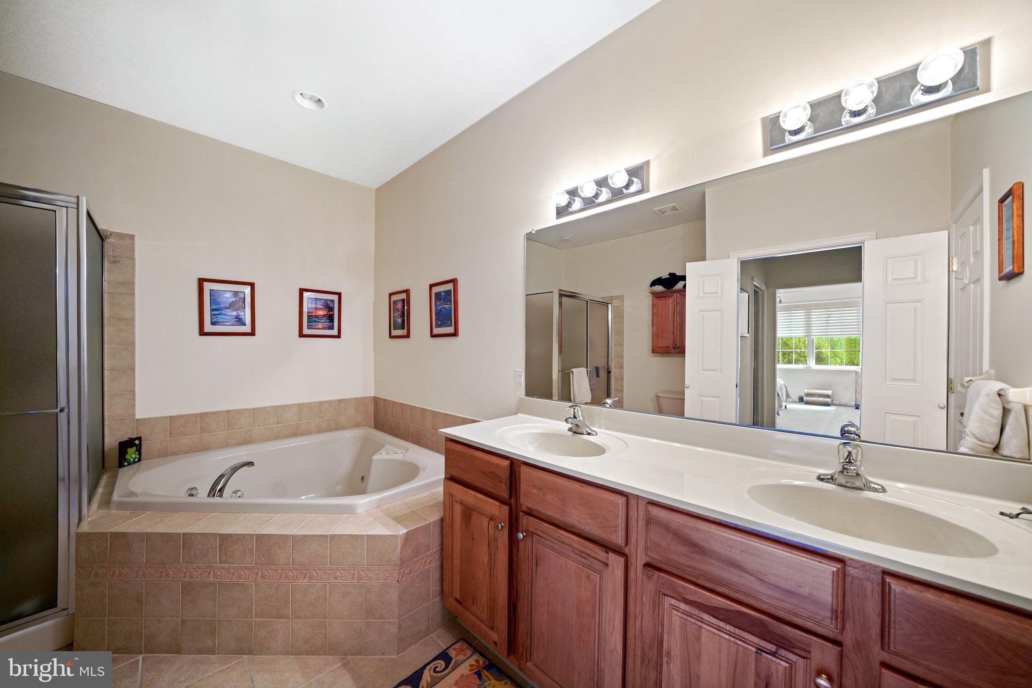 1402 Dawman Road Coatesville, PA 19320 - Photo 12 of 25 Primary Suite Bathroom w/ jetted tub