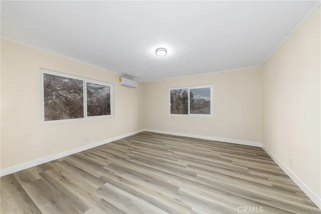 wooden floor in an empty room