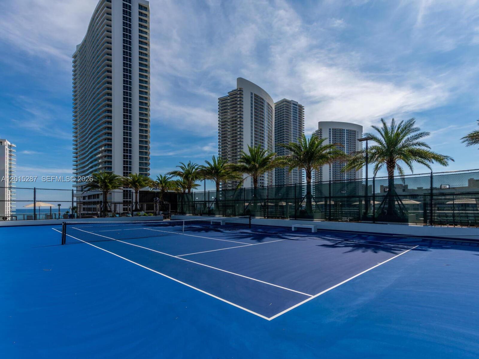 4010 South Ocean Drive, Unit R2004 Hollywood, FL 33019 - Photo 11 of 28 a view of a tennis court