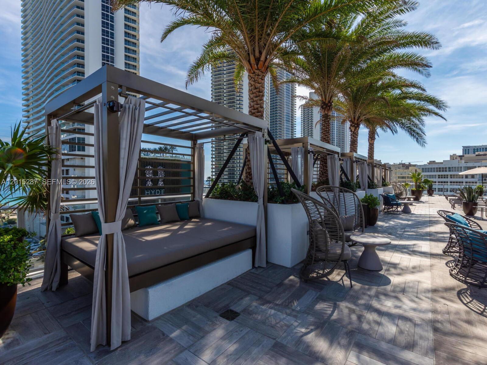 4010 South Ocean Drive, Unit R2004 Hollywood, FL 33019 - Photo 12 of 28 a view of outdoor space yard deck and patio