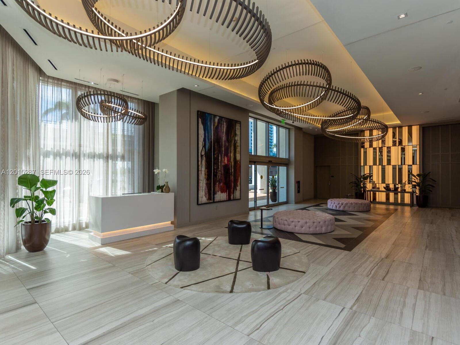 4010 South Ocean Drive, Unit R2004 Hollywood, FL 33019 - Photo 3 of 28 a view of lobby with furniture
