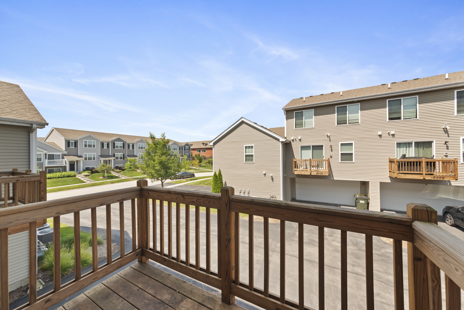 2325 Upland Road Pingree Grove, IL 60140 - Photo 9 of 18 a view of city from a balcony