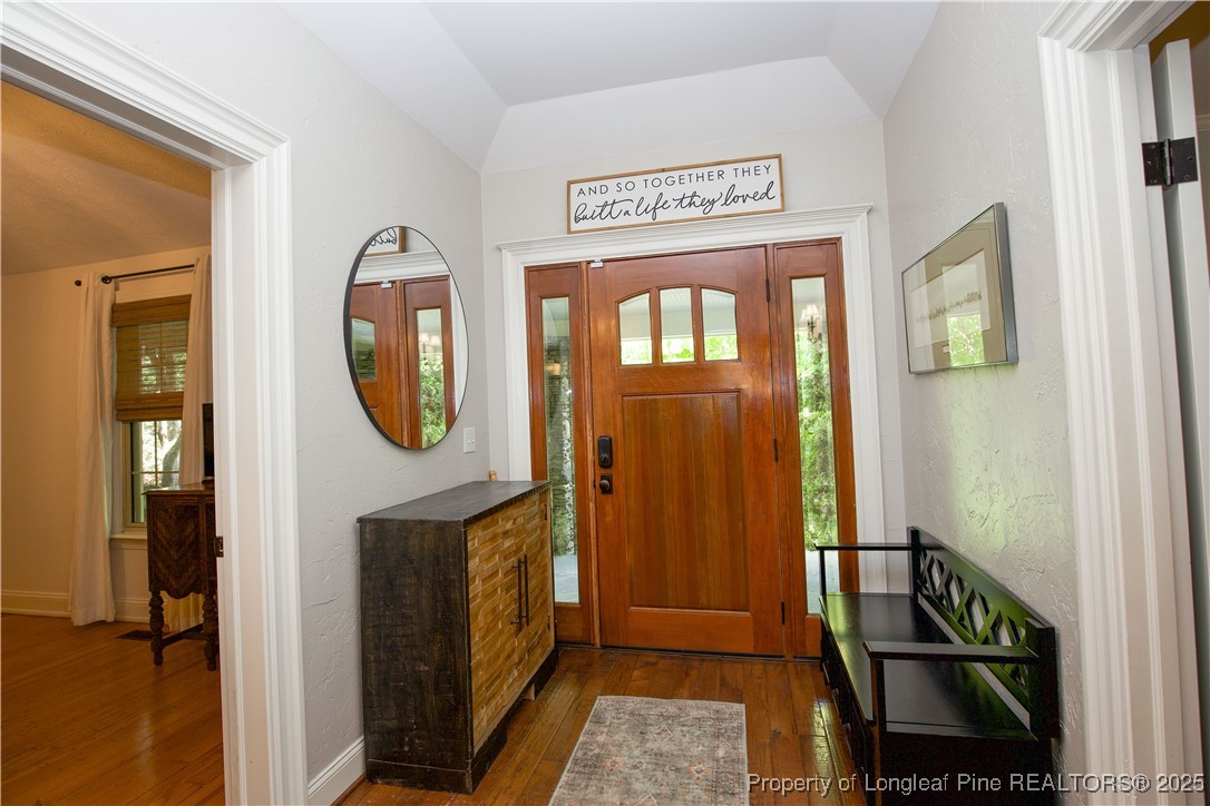 200 Cameron Avenue Vass, NC 28394 - Photo 3 of 50 a view of front door with wooden door