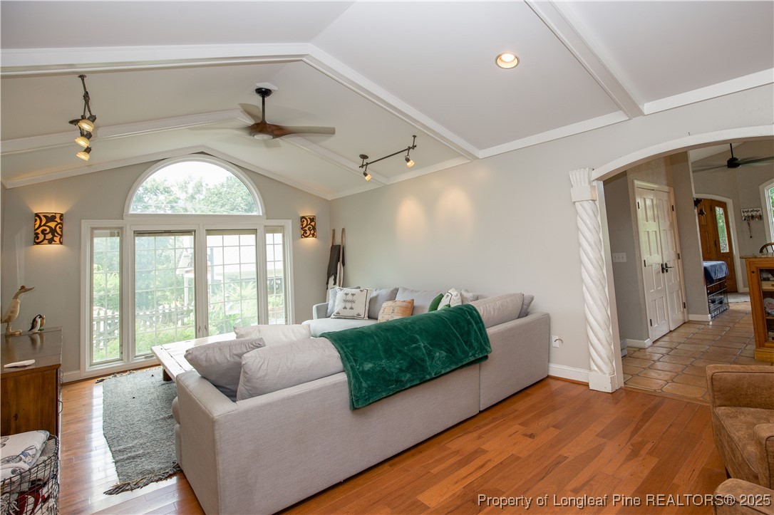 200 Cameron Avenue Vass, NC 28394 - Photo 4 of 50 a living room with furniture and a large window