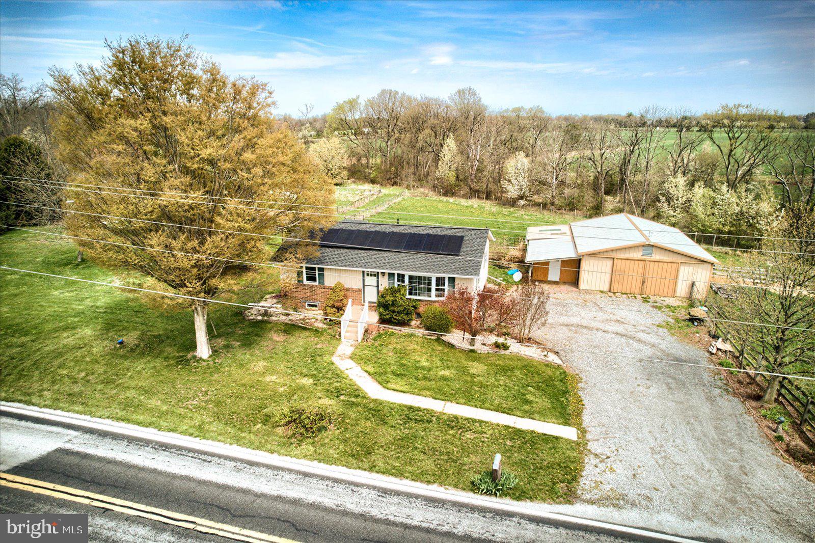 a front view of house with yard