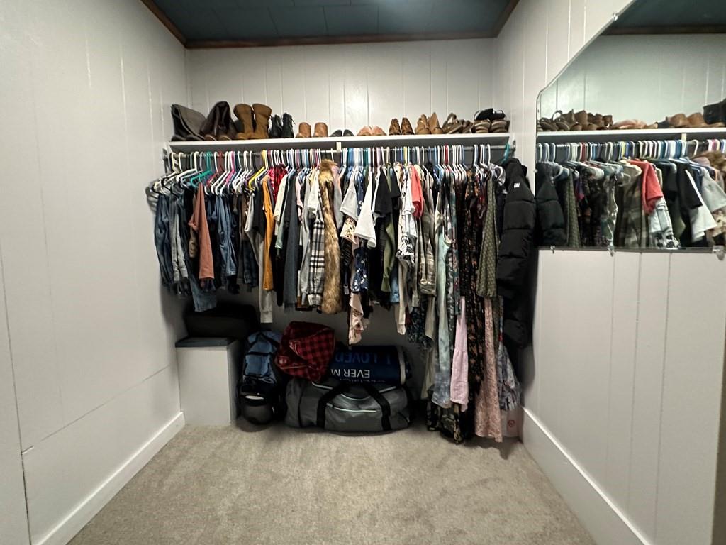 496 Stifflertown Road Cherry Tree, PA 15724 - Photo 28 of 50 a view of walk in closet with clothes and shoes