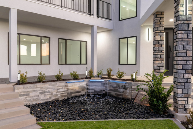 476 Spring Drive Toquerville, UT 84774 - Photo 90 of 95 Exterior space featuring stucco siding and a patio area
