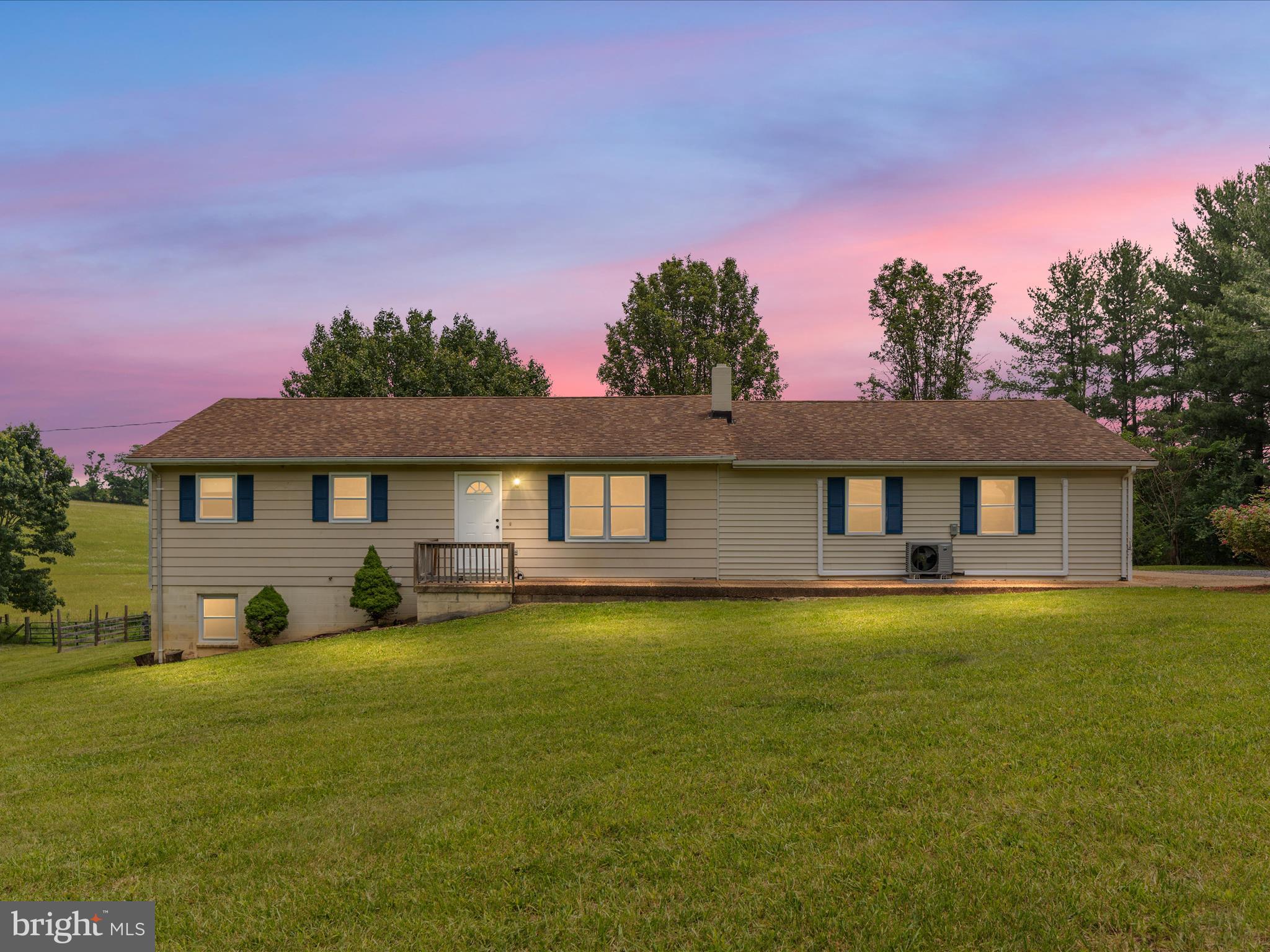 13970 Back Road Strasburg, VA 22657 - Photo 1 of 68 a front view of a house with a yard