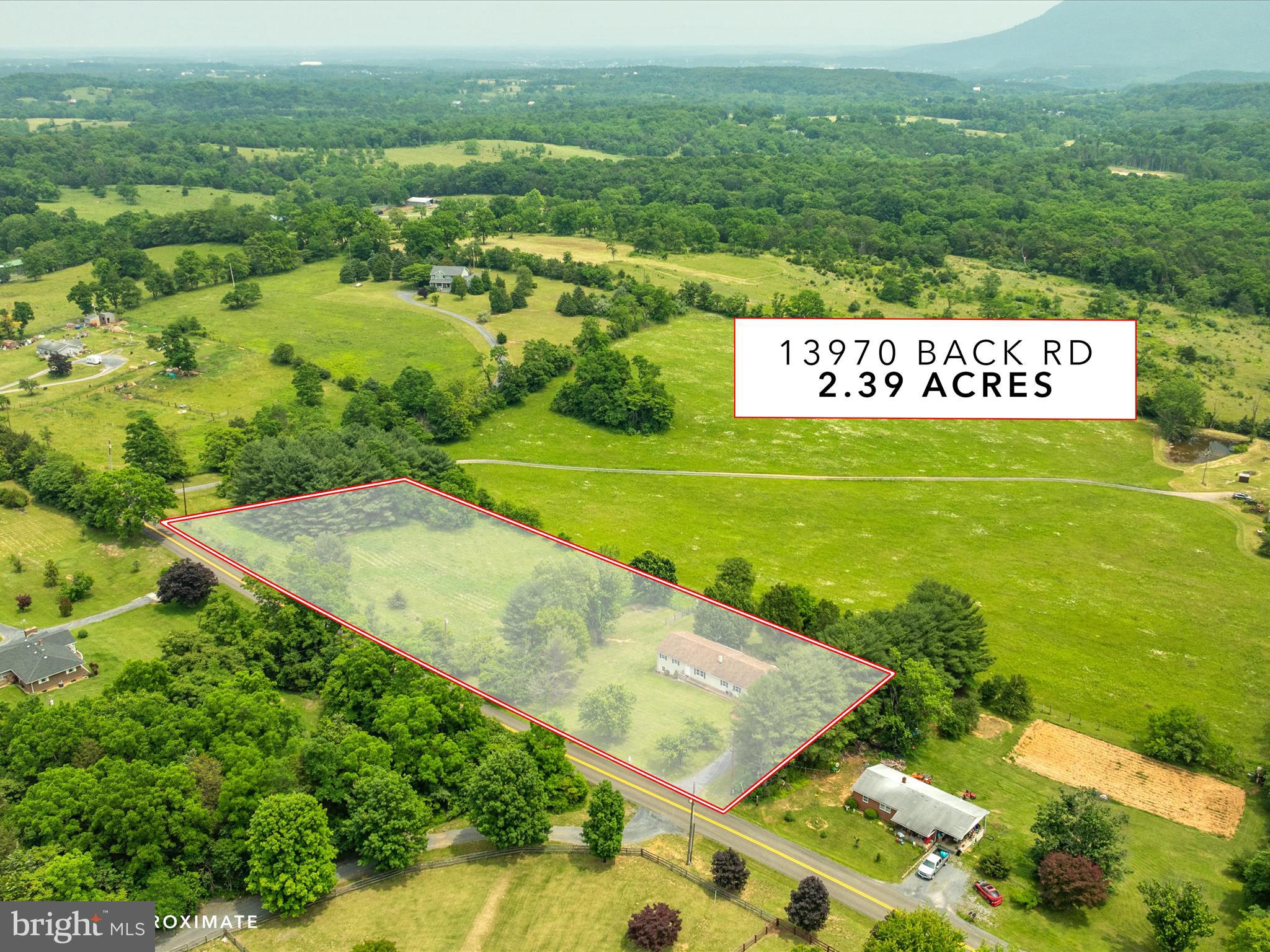 13970 Back Road Strasburg, VA 22657 - Photo 30 of 68 a view of a field with an ocean