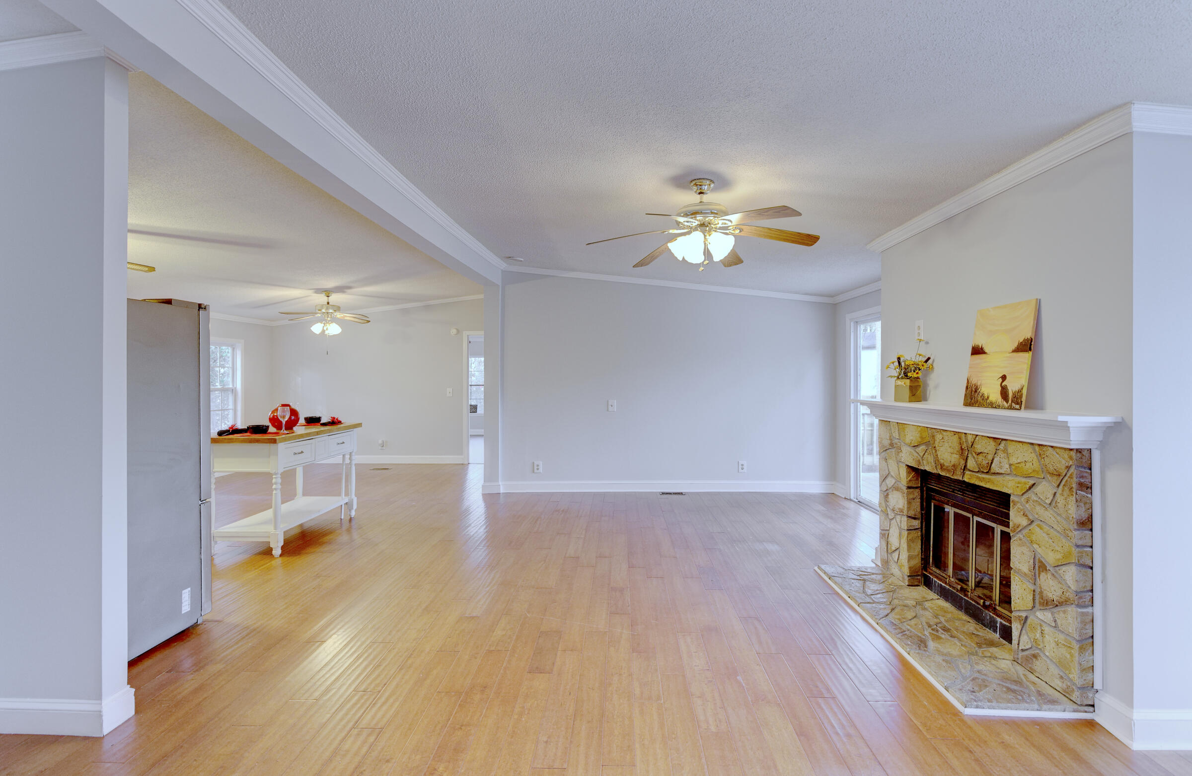 160 Grapevine Road Summerville, SC 29483 - Photo 8 of 44 Living Room Kitchen Island and Dining