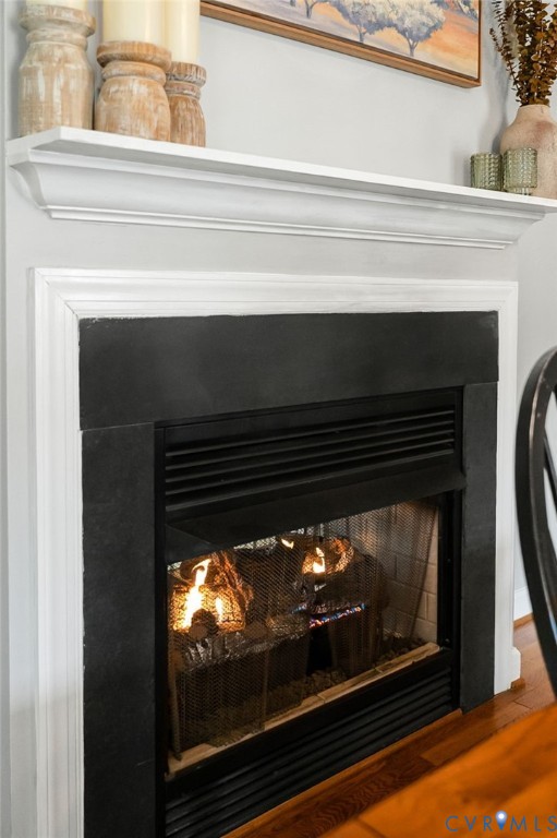 6109 Autumn Bluff Road Powhatan, VA 23139 - Photo 9 of 28 a close view of fireplace