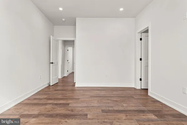 wooden floor in an empty room with wooden floor