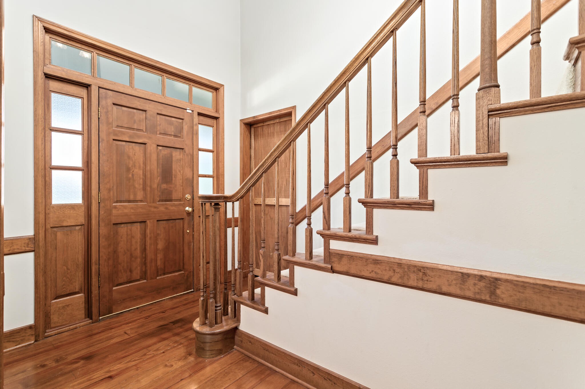 3084 Highway 63 Jasper, TX 75951 - Photo 6 of 44 a view of entryway with wooden floor and stairs