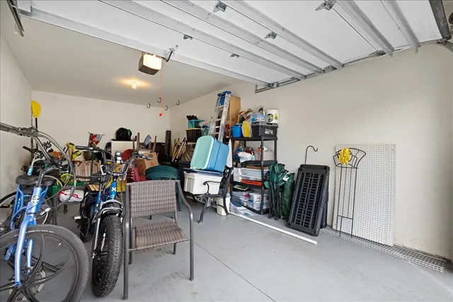 an aerial view of house with yard