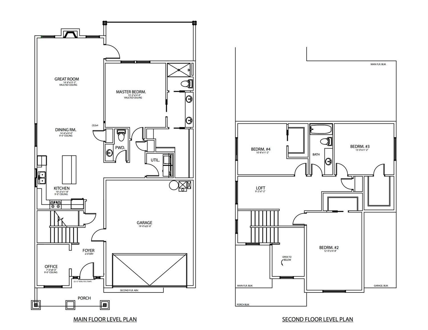 19545 Sager Loop Bend, OR 97702 - Photo 16 of 16 Floor plan. Some specs will vary from fi