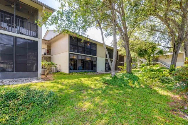 a house view with a outdoor space