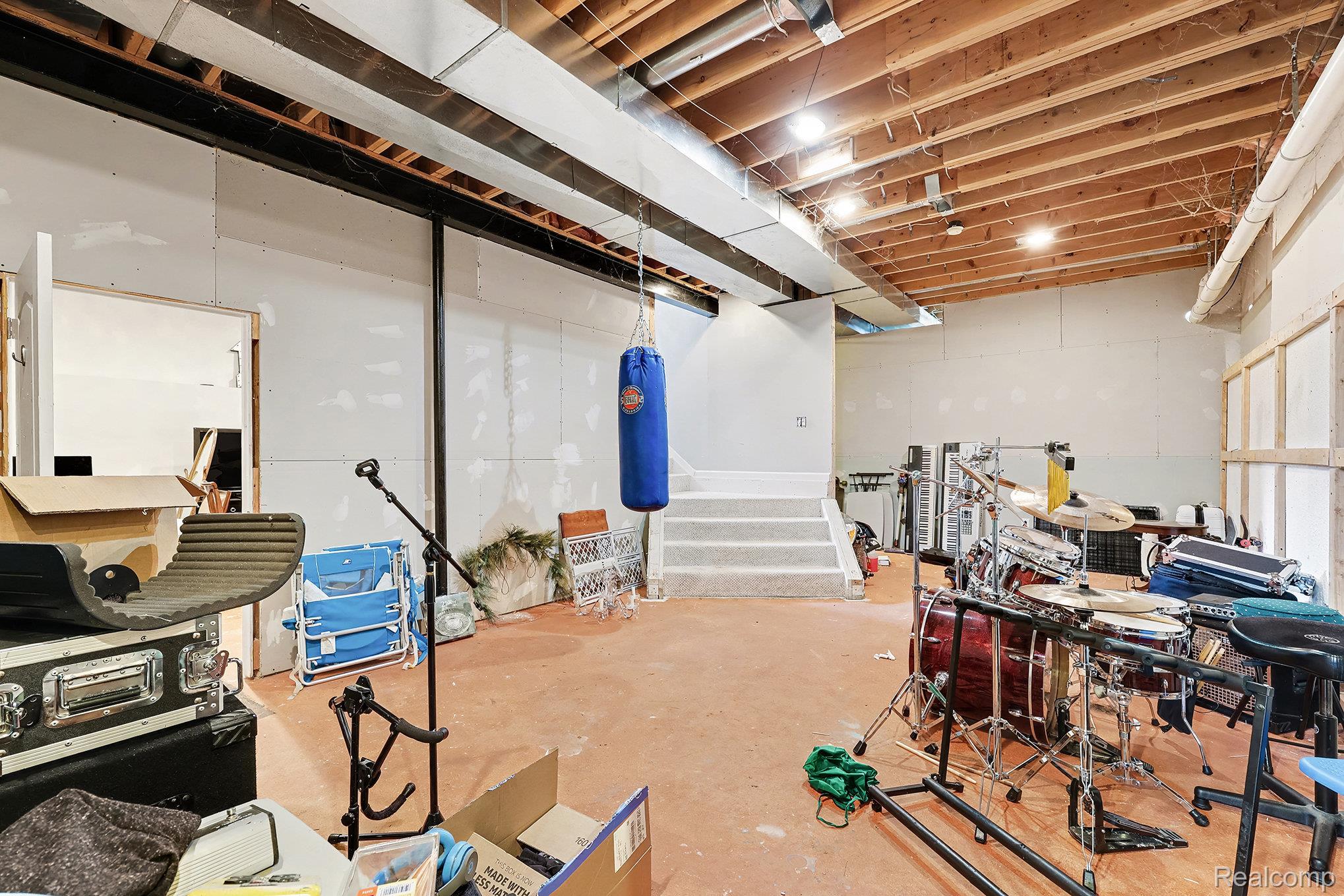 62915 Chubb Road Ray, MI 48096 - Photo 24 of 27 Unfinished basement with 10 ft ceilings
