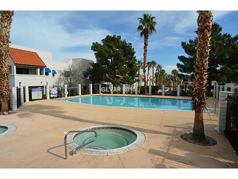 101 Luna Way, Unit 252 Las Vegas, NV 89145 - Photo 13 of 14 Property Photo. Two Jacuzzi & Pool