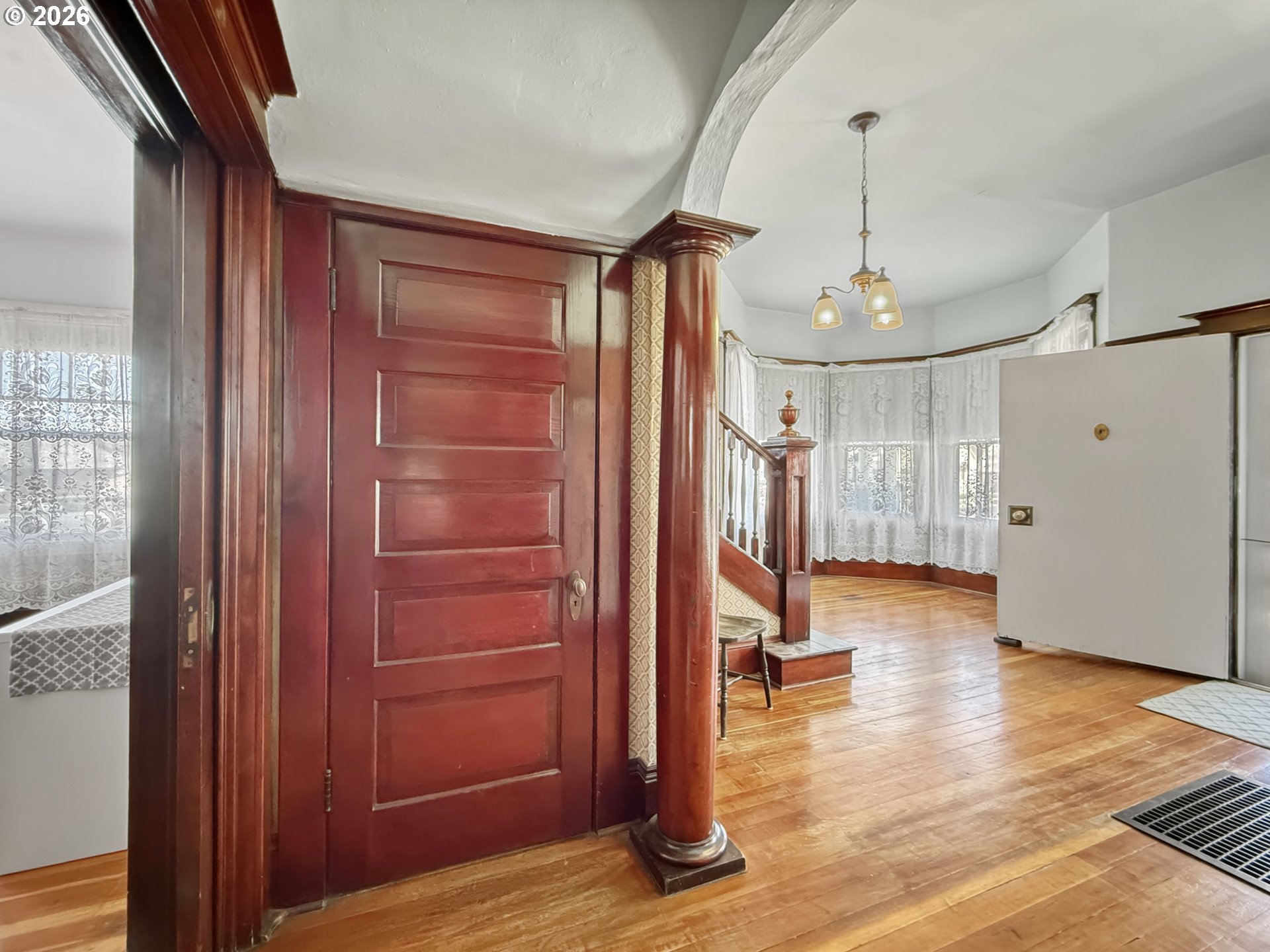 2291 2nd Street Baker City, OR 97814 - Photo 19 of 48 wooden floor in an empty room with a window