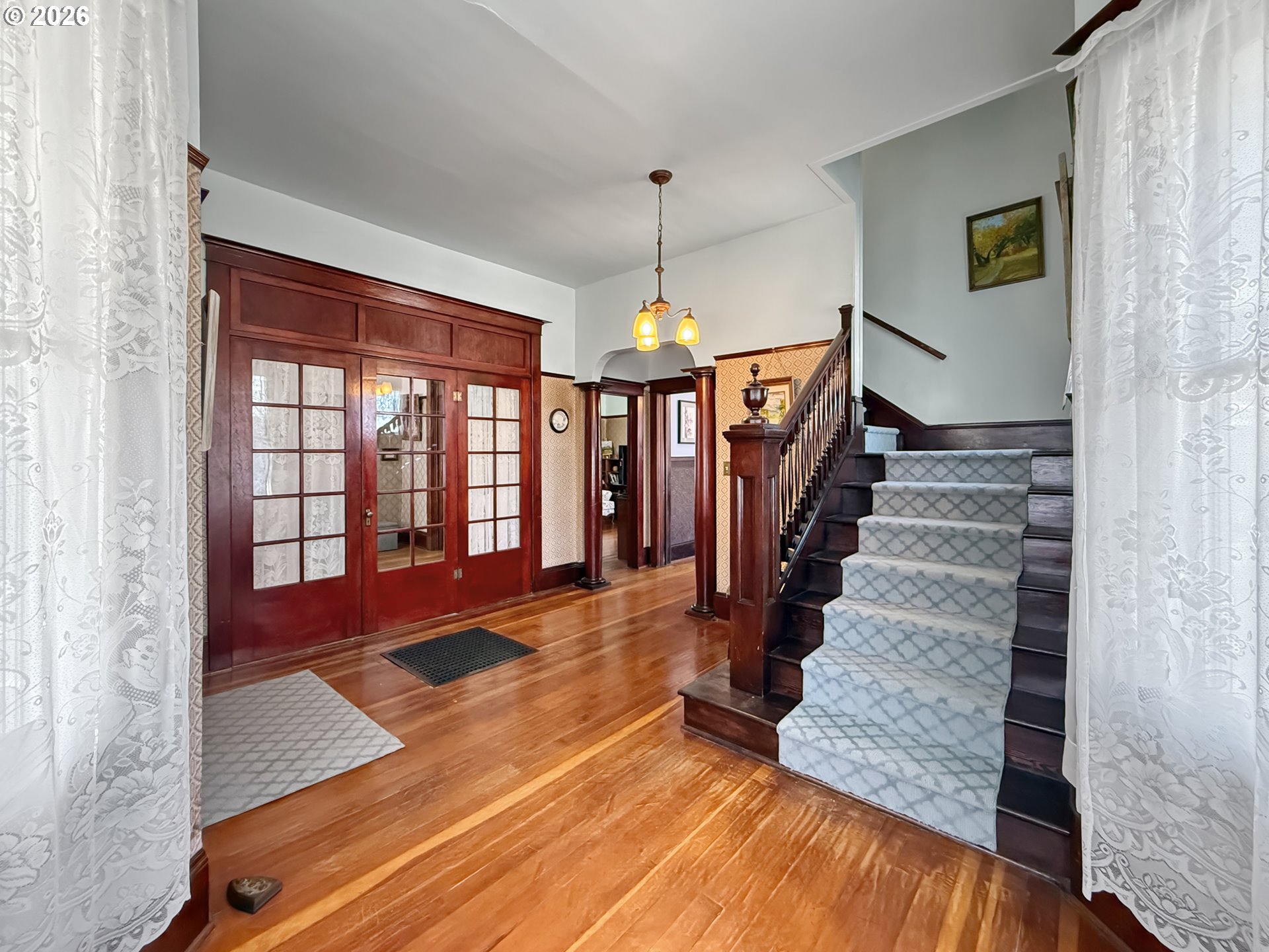 2291 2nd Street Baker City, OR 97814 - Photo 22 of 48 a view of entryway and hall with wooden floor