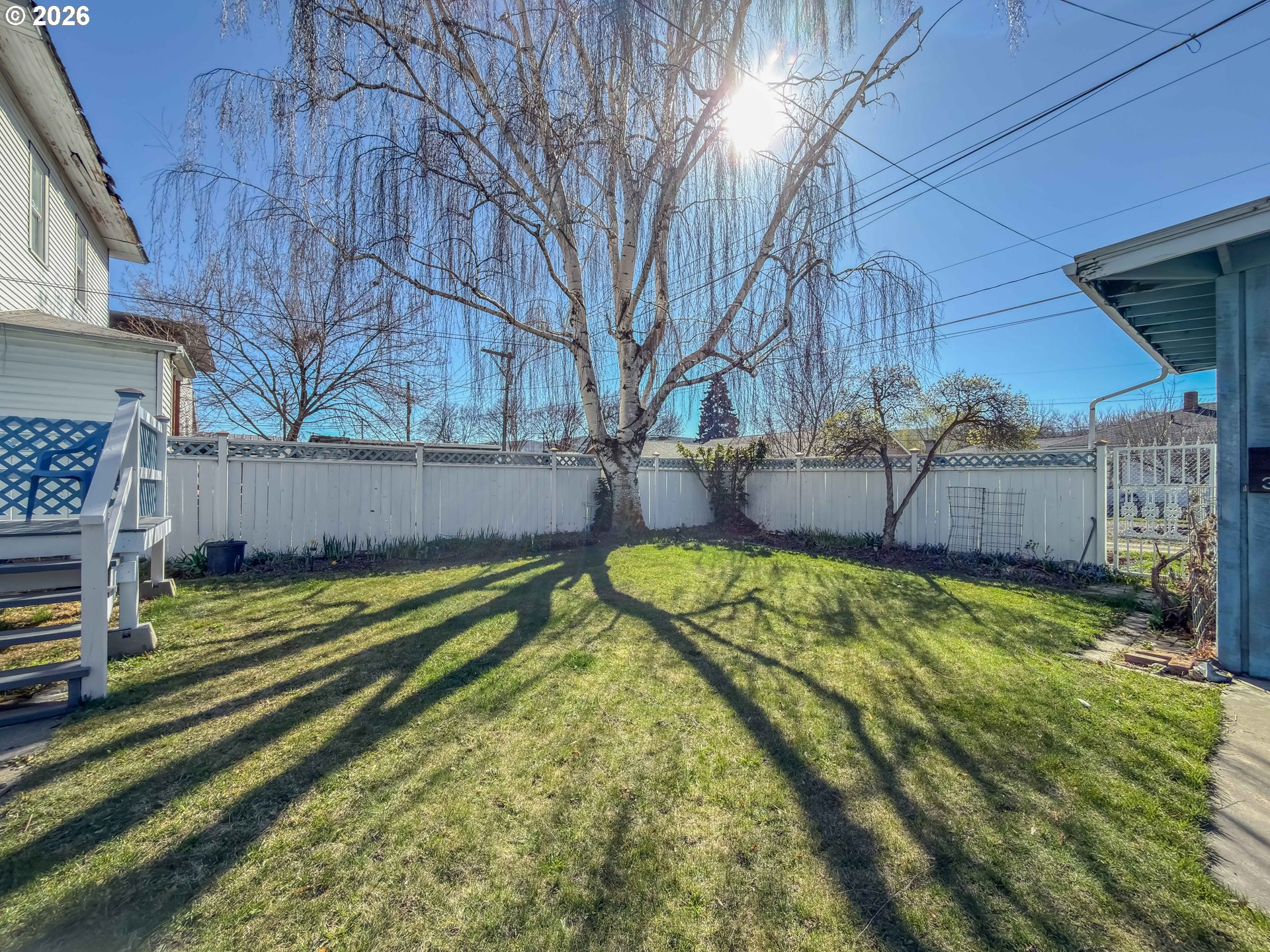 2291 2nd Street Baker City, OR 97814 - Photo 44 of 48 a view of backyard with a table and chairs
