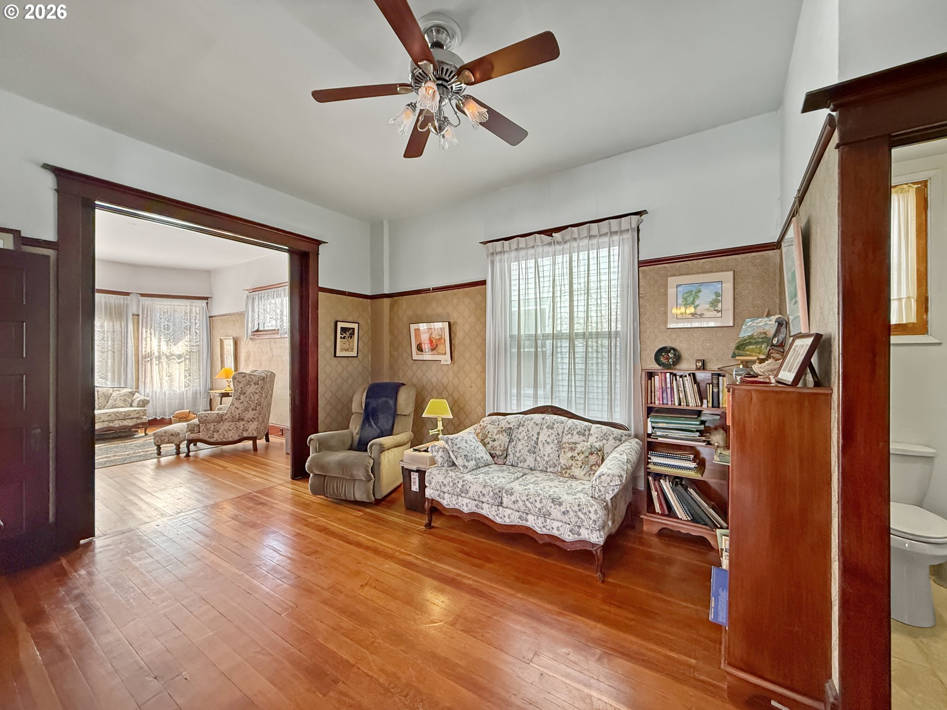 2291 2nd Street Baker City, OR 97814 - Photo 10 of 48 a living room with furniture and a wooden floor